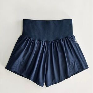 FP Movement by Free People Navy High-Waist Athletic Shorts